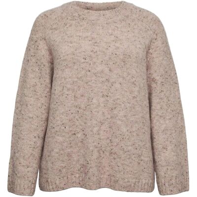 Vero Moda, Damen, Pullover, VMCINGRID Strickpullover Strickpullover, Pink, (46, 48) Vero Moda, Damen, Pullover, VMCINGRID Strickpullover Strickpullover, Pink, (46, 48)