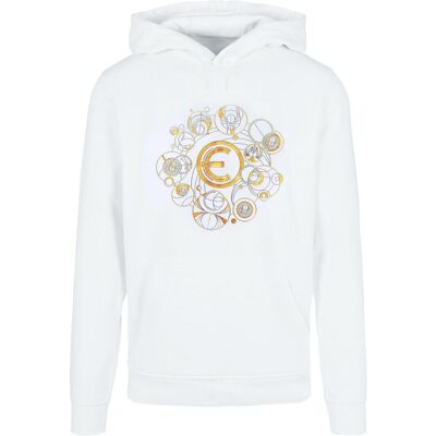Marvel, Damen, Pullover, Eternals Astro Geometric Symbol Kapuzenpullover, Weiss, (L) Marvel, Damen, Pullover, Eternals Astro Geometric Symbol Kapuzenpullover, Weiss, (L)