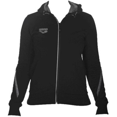 Arena, Damen, Pullover, W Tl Hooded Jacket, Schwarz, (34, XXS) Arena, Damen, Pullover, W Tl Hooded Jacket, Schwarz, (34, XXS)