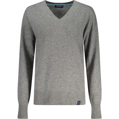 North Sails, Damen, Pullover, Grigio Poliammide Women Sweater, Grau, (M) North Sails, Damen, Pullover, Grigio Poliammide Women Sweater, Grau, (M)
