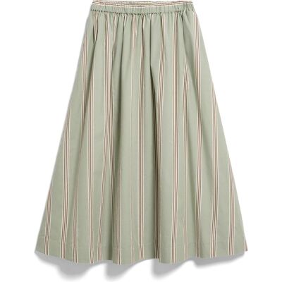 Armedangels, Damen, Röcke, Stripe A-Line Midi, Beige, Weiss, (L) Armedangels, Damen, Röcke, Stripe A-Line Midi, Beige, Weiss, (L)