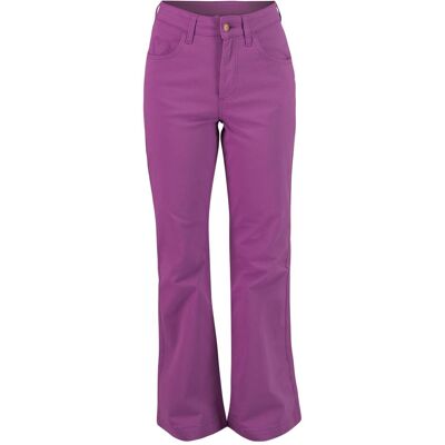 Blutsgeschwister, Damen, Hosen, Yes, We Flare, Violett, (S) Blutsgeschwister, Damen, Hosen, Yes, We Flare, Violett, (S)