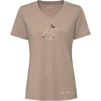 Vaude, Damen, Shirts, Women's Skomer Print T-Shirt III, Braun, Beige, (34, XXS) Vaude, Damen, Shirts, Women's Skomer Print T-Shirt III, Braun, Beige, (34, XXS)