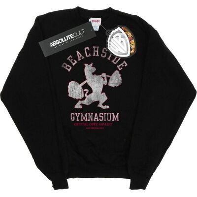 Scooby Doo, Damen, Pullover, Beachside Gymnasium Sweatshirt, Schwarz, (M) Scooby Doo, Damen, Pullover, Beachside Gymnasium Sweatshirt, Schwarz, (M)
