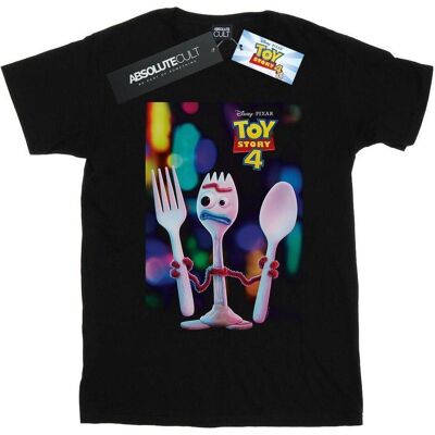 Disney Damen, Shirts, Toy Story 4 Forky Poster TShirt, Schwarz, (5XL) Disney Damen, Shirts, Toy Story 4 Forky Poster TShirt, Schwarz, (5XL)