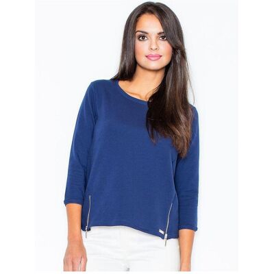 Figl, Damen, Pullover, Sweater, Blau, (S) Figl, Damen, Pullover, Sweater, Blau, (S)