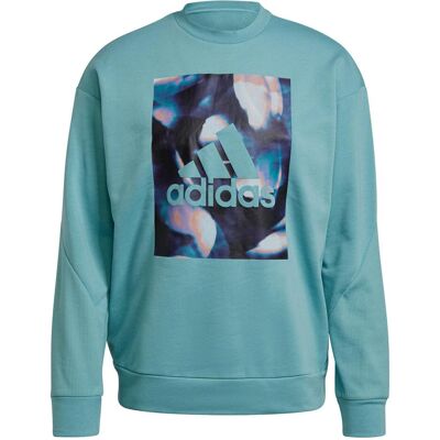 Adidas Damen, Pullover, Damen-sweatshirt, Blau, (XS) Adidas Damen, Pullover, Damen-sweatshirt, Blau, (XS)