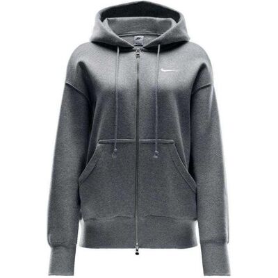 Nike Damen, Pullover, Hooded Zipper - 97801, Grau, (L, S) Nike Damen, Pullover, Hooded Zipper - 97801, Grau, (L, S)