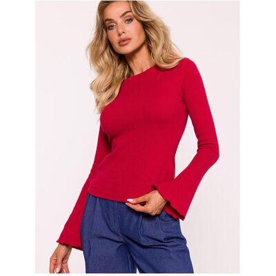 Made of Emotion, Damen, Blusen, Bluse, Rot, (L, XL) Made of Emotion, Damen, Blusen, Bluse, Rot, (L, XL)
