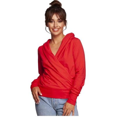 Be Wear, Damen, Pullover, 946533, Rot, (L) Be Wear, Damen, Pullover, 946533, Rot, (L)