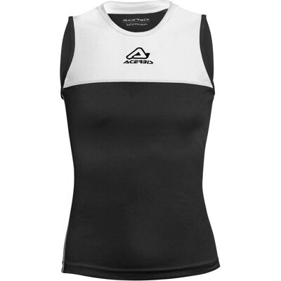 Acerbis, Damen, Shirts, daen-top vicky, Weiss, Schwarz, (M) Acerbis, Damen, Shirts, daen-top vicky, Weiss, Schwarz, (M)