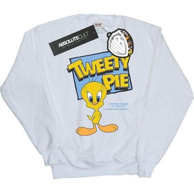 Looney Tunes, Damen, Pullover, Classic Sweatshirt, Weiss, (XXL) Looney Tunes, Damen, Pullover, Classic Sweatshirt, Weiss, (XXL)