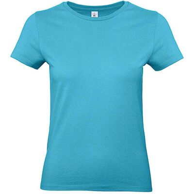 B&C, Damen, Shirts, E190, Weiss, Braun, Grau, (S) B&C, Damen, Shirts, E190, Weiss, Braun, Grau, (S)