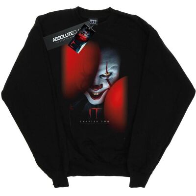 It Chapter 2, Damen, Pullover, Pennywise Behind The Balloons Sweatshirt, Schwarz, (M) It Chapter 2, Damen, Pullover, Pennywise Behind The Balloons Sweatshirt, Schwarz, (M)