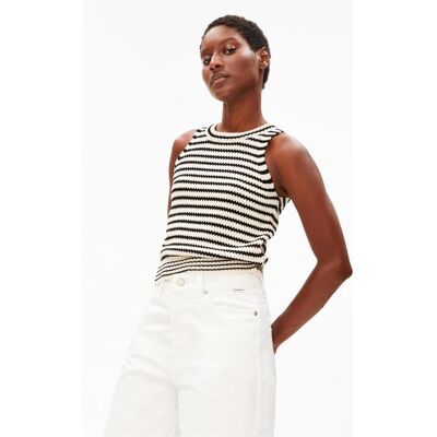 Armedangels, Damen, Shirts, Stripe Knit, Weiss, Schwarz, (XS) Armedangels, Damen, Shirts, Stripe Knit, Weiss, Schwarz, (XS)