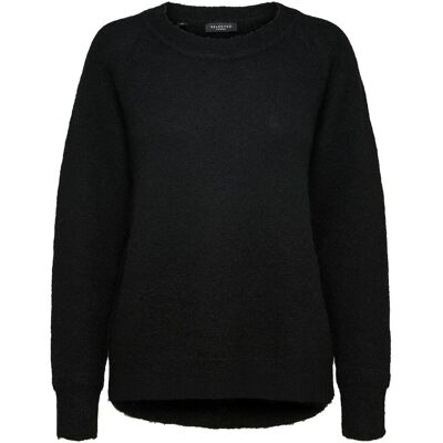 Selected, Damen, Pullover, Emmy, Schwarz, (L) Selected, Damen, Pullover, Emmy, Schwarz, (L)