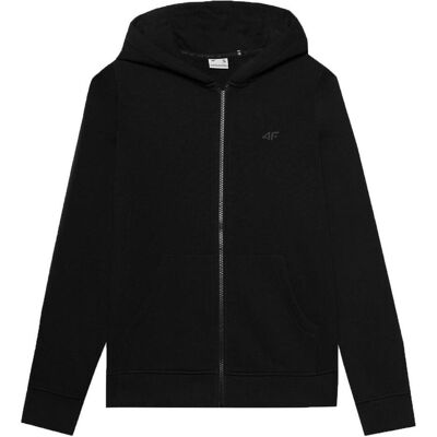 4F, Damen, Pullover, Damen Sweatshirt F0956 tiefschwarz 4FWSS24TSWSF0956 20F S, Schwarz, (S) 4F, Damen, Pullover, Damen Sweatshirt F0956 tiefschwarz 4FWSS24TSWSF0956 20F S, Schwarz, (S)