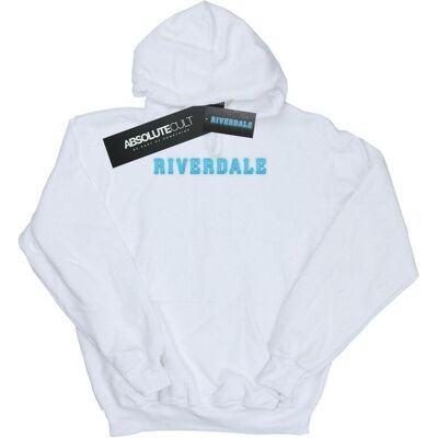 Riverdale, Damen, Pullover, Neon Logo Kapuzenpullover, Weiss, (M) Riverdale, Damen, Pullover, Neon Logo Kapuzenpullover, Weiss, (M)