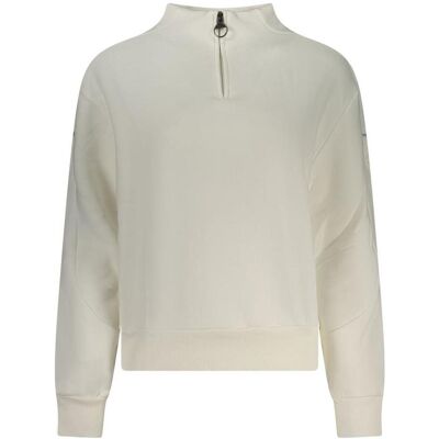 North Sails, Damen, Pullover, Bianco Cotton Women Sweatshirt, Weiss, (M) North Sails, Damen, Pullover, Bianco Cotton Women Sweatshirt, Weiss, (M)