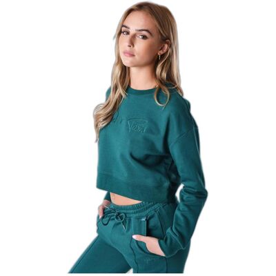 Project X Paris Grünes Oversized Cropped Sweatshirt Project X Paris Grünes Oversized Cropped Sweatshirt