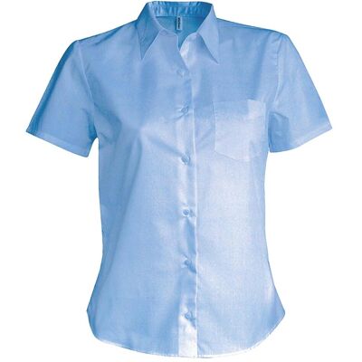 Kariban, Damen, Hemden, hed kurze ärel popeline, Grau, (M) Kariban, Damen, Hemden, hed kurze ärel popeline, Grau, (M)