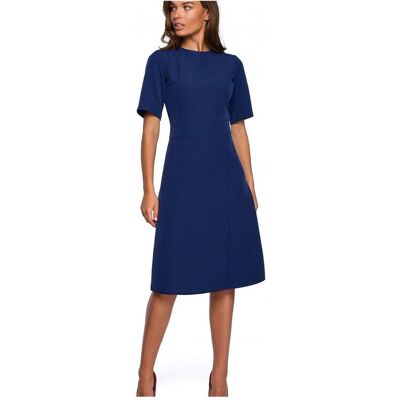 Stylove, Damen, Kleider, Alltagskleid, Blau, (XL) Stylove, Damen, Kleider, Alltagskleid, Blau, (XL)