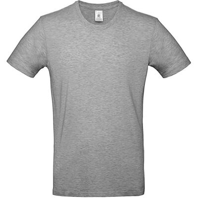 B&C, Unisex, Shirts, E190, Grau, Mehrfarbig, Weiss, (3XL) B&C, Unisex, Shirts, E190, Grau, Mehrfarbig, Weiss, (3XL)