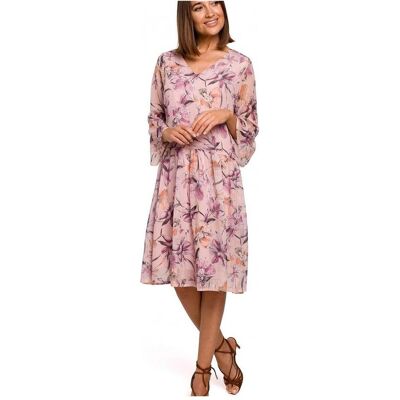 Stylove, Kleider, Alltagskleid, Rosa, (M) Stylove, Kleider, Alltagskleid, Rosa, (M)