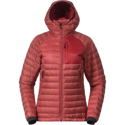 Bergans, Damen, Winterjacken, Vaagaa Light Down Hoodie, Rot, (S) Bergans, Damen, Winterjacken, Vaagaa Light Down Hoodie, Rot, (S)