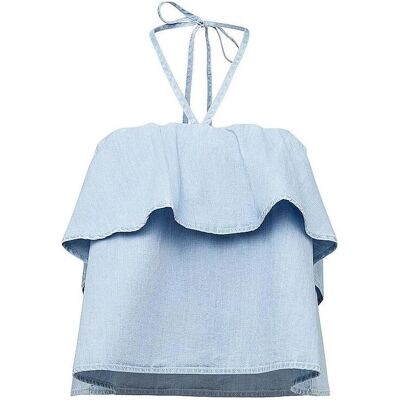 Drykorn, Damen, Blusen, Top RIVANA 1, Blau, (40) Drykorn, Damen, Blusen, Top RIVANA 1, Blau, (40)