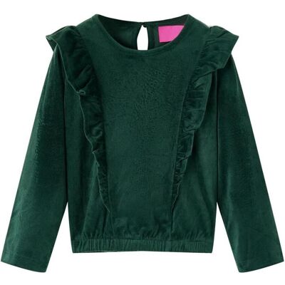 vidaXL Mädchen, Blusen, Gaia, Grün, (116) vidaXL Mädchen, Blusen, Gaia, Grün, (116)