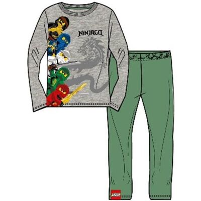 Procos, Jungen, Pyjamas, LEGO Ninjago Kind lang Schlafanzug 3 Jahre, Mehrfarbig, (98) Procos, Jungen, Pyjamas, LEGO Ninjago Kind lang Schlafanzug 3 Jahre, Mehrfarbig, (98)