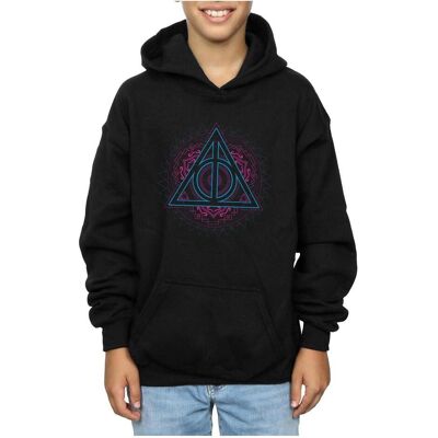 Absolute Cult Harry Potter Jungen Neon Deathly Hallows Hoodie - Hoodie Absolute Cult Harry Potter Jungen Neon Deathly Hallows Hoodie - Hoodie