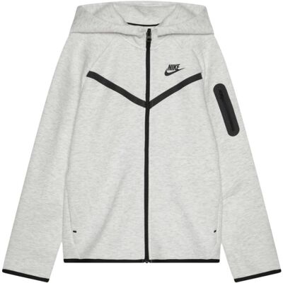 Nike Jungen, Pullover, Tech Fleece Kapuzenpullover, Schwarz, Grau, (158) Nike Jungen, Pullover, Tech Fleece Kapuzenpullover, Schwarz, Grau, (158)