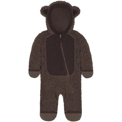 Normani, Unisex, Strampler, Kinder Teddy Overall „Balivanich“ - 9133, Braun, (56, 62, 68, 74, 80, 86, 92) Normani, Unisex, Strampler, Kinder Teddy Overall „Balivanich“ - 9133, Braun, (56, 62, 68, 74, 80, 86, 92)