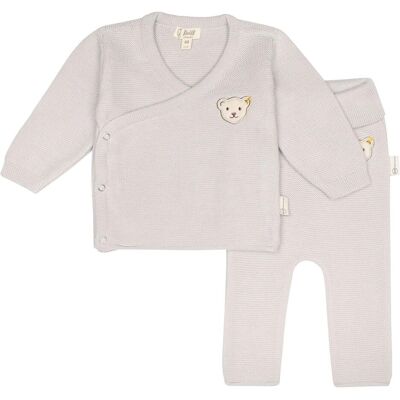 Steiff, Jungen, Strampler, Set, Grau, (68) Steiff, Jungen, Strampler, Set, Grau, (68)