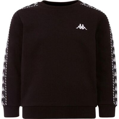 Kappa, Jungen, Pullover, Ildan Sweatshirt Schwarz 309004J 19-4006 122/128cm, Schwarz, (122, 128) Kappa, Jungen, Pullover, Ildan Sweatshirt Schwarz 309004J 19-4006 122/128cm, Schwarz, (122, 128)