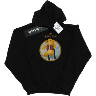 Disney Mädchen, Pullover, The Lion King Show Simba Kapuzenpullover Mädchen, Schwarz, (140, 146) Disney Mädchen, Pullover, The Lion King Show Simba Kapuzenpullover Mädchen, Schwarz, (140, 146)