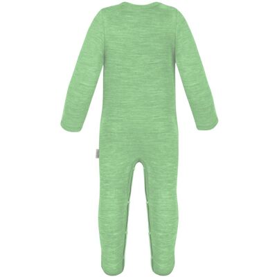 Normani, Strampler, Baby Merino Strampler „Levin" - 9409, Grün, (56, 62, 68, 74, 80, 86, 92, 98) Normani, Strampler, Baby Merino Strampler „Levin" - 9409, Grün, (56, 62, 68, 74, 80, 86, 92, 98)
