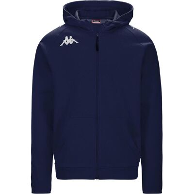 Kappa, Jungen, Pullover, Divieto Hoody Fleece Jacket, Blau, (L) Kappa, Jungen, Pullover, Divieto Hoody Fleece Jacket, Blau, (L)