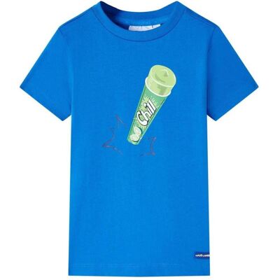 vidaXL Jungen, Shirts, Kinder-T-Shirt Hellblau 116,Material: 100 % Baumwolle,Farbe, Blau, (116) vidaXL Jungen, Shirts, Kinder-T-Shirt Hellblau 116,Material: 100 % Baumwolle,Farbe, Blau, (116)