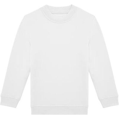 B&C, Unisex, Pullover, Pullover Kind, Weiss, (104) B&C, Unisex, Pullover, Pullover Kind, Weiss, (104)
