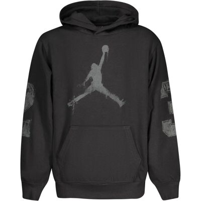 Jordan, Jungen, Pullover, Kids Schwarzes Sweatshirt Mit Reissverschluss, Schwarz Jordan, Jungen, Pullover, Kids Schwarzes Sweatshirt Mit Reissverschluss, Schwarz