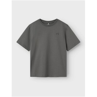 Name it, Jungen, Shirts, Nkmgreg Ss Nreg Top Noos, Grau, (158, 164) Name it, Jungen, Shirts, Nkmgreg Ss Nreg Top Noos, Grau, (158, 164)