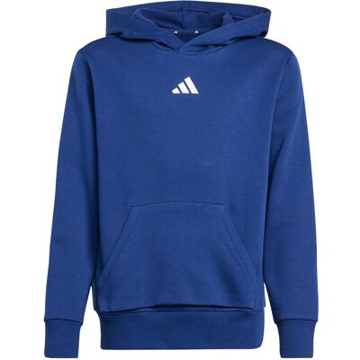 Adidas Jungen, Pullover, Kid's Small Logo Fleece Hoodie 225, Blau, (128) Adidas Jungen, Pullover, Kid's Small Logo Fleece Hoodie 225, Blau, (128)