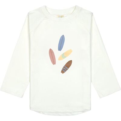 Lässig, Badeshirts, Baby-Bademode Bade-Shirt LSF Long Sleeve Rashguard - 4, Mehrfarbig, Weiss, (74, 80) Lässig, Badeshirts, Baby-Bademode Bade-Shirt LSF Long Sleeve Rashguard - 4, Mehrfarbig, Weiss, (74, 80)