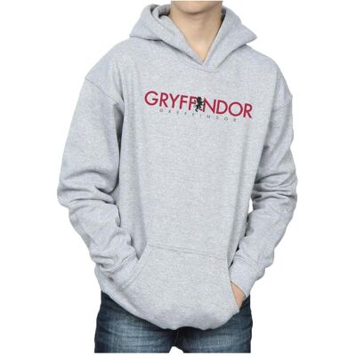Harry Potter Gryffindor Text Hoodie - Hoodie Harry Potter Gryffindor Text Hoodie - Hoodie