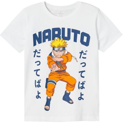 Name It NkmMacar Naruto T-Shirt Weiß - T-Shirt Name It NkmMacar Naruto T-Shirt Weiß - T-Shirt