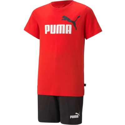 Puma Jungen, Anzüge, Short Jersey Set B, Rot, (128) Puma Jungen, Anzüge, Short Jersey Set B, Rot, (128)