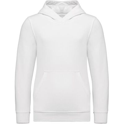 Kariban, Jungen, Pullover, Hoodie Kinder, Weiss, (140) Kariban, Jungen, Pullover, Hoodie Kinder, Weiss, (140)